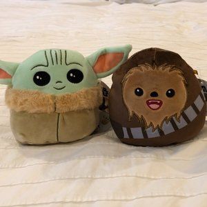 Squishmallows 5" Star Wars Chewbacca & Bab…